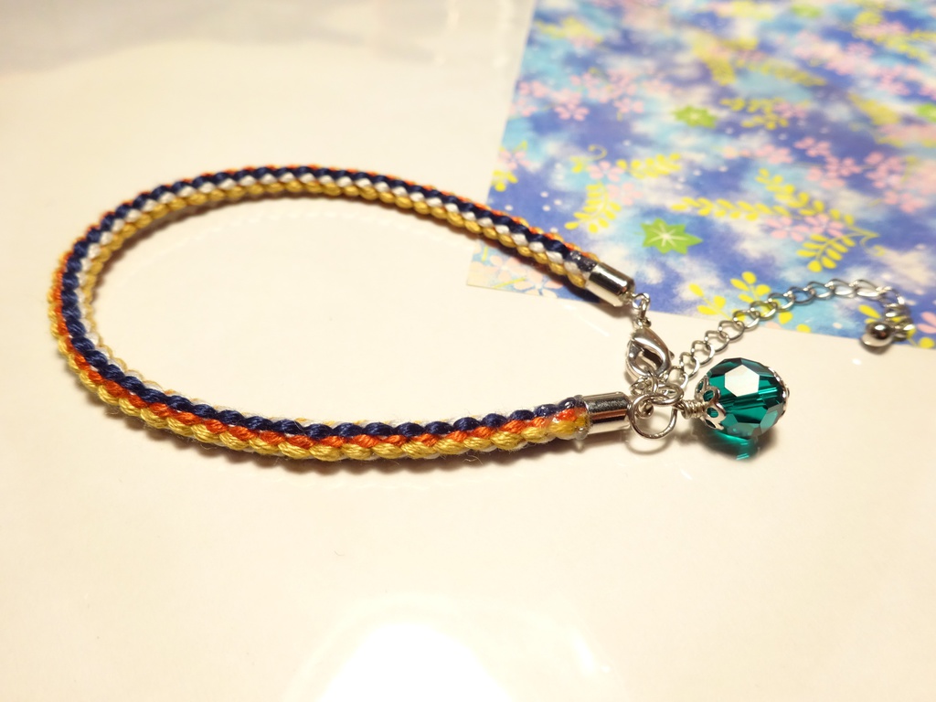 刀剣乱舞 キャラクターイメージの組み紐ブレスレット