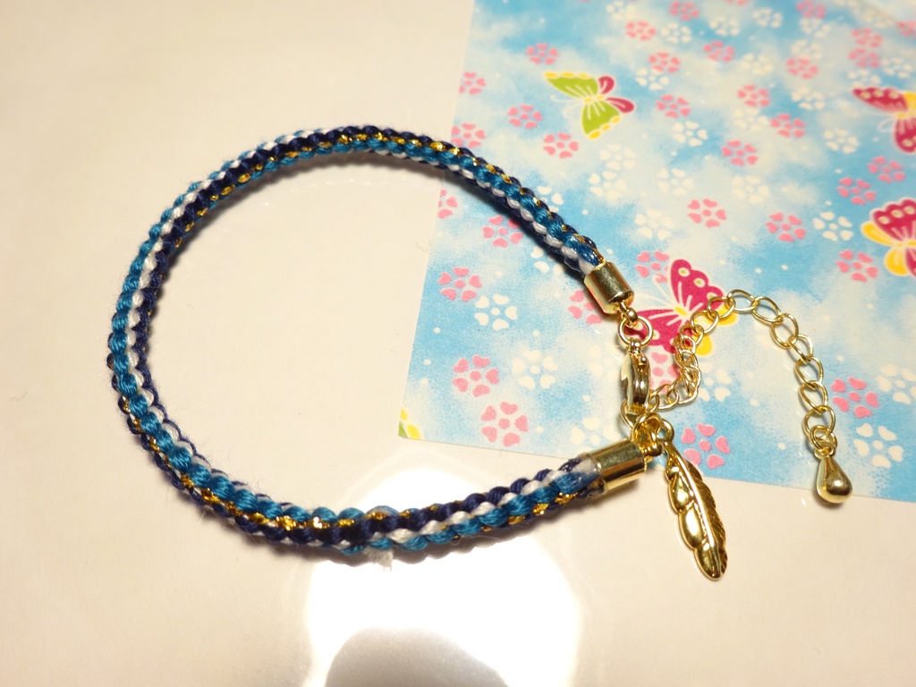 刀剣乱舞 キャラクターイメージの組み紐ブレスレット