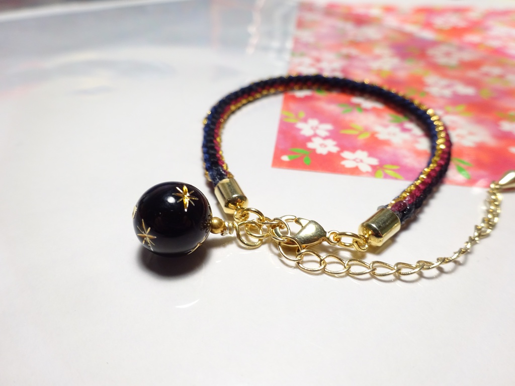 刀剣乱舞 キャラクターイメージの組み紐ブレスレット