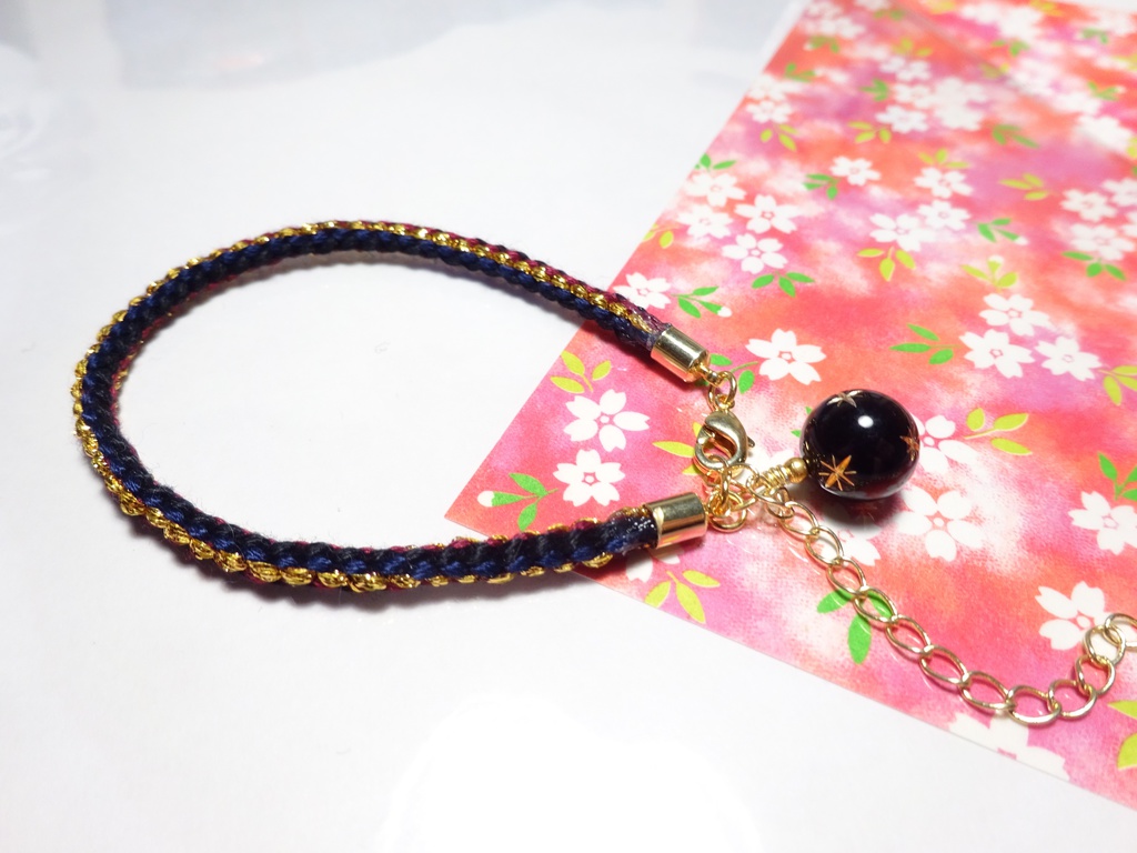 刀剣乱舞 キャラクターイメージの組み紐ブレスレット