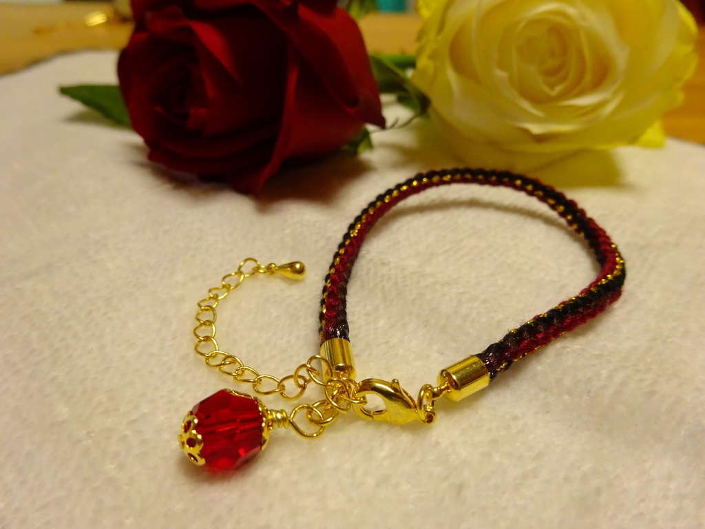 刀剣乱舞 キャラクターイメージの組み紐ブレスレット