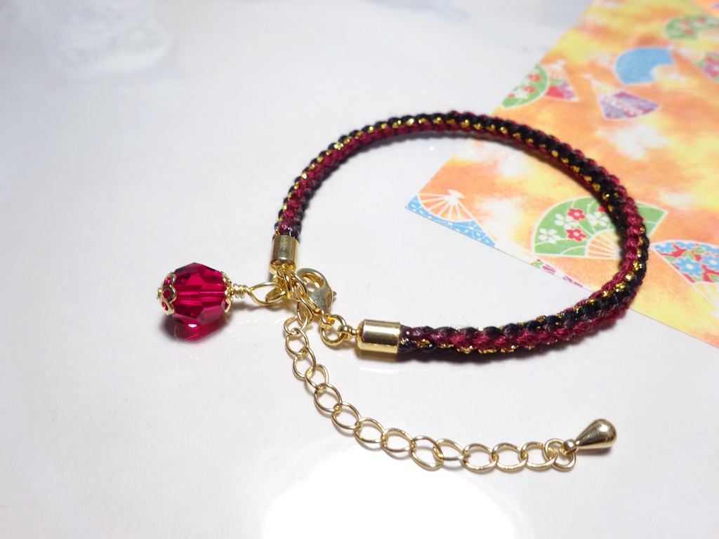 刀剣乱舞 キャラクターイメージの組み紐ブレスレット