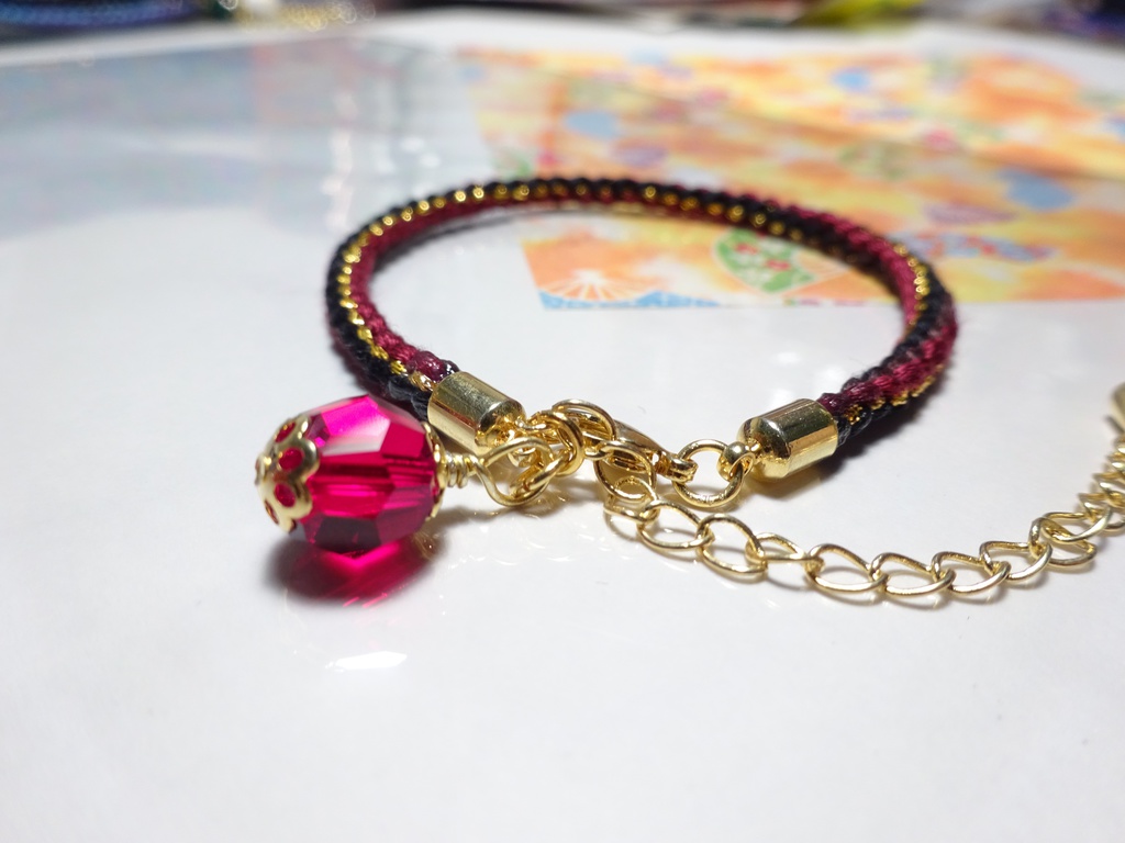 刀剣乱舞 キャラクターイメージの組み紐ブレスレット