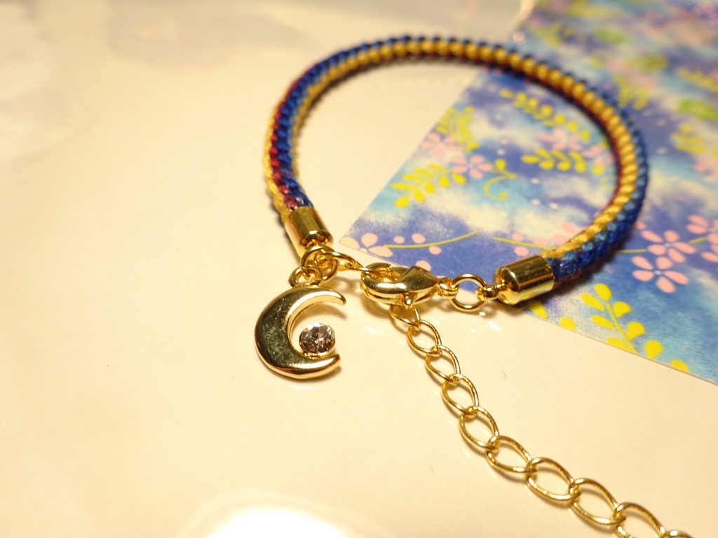 刀剣乱舞 キャラクターイメージの組み紐ブレスレット