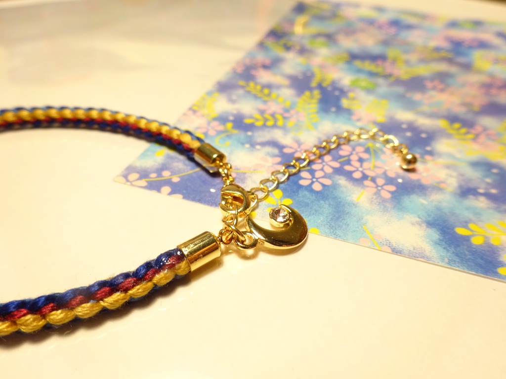 刀剣乱舞 キャラクターイメージの組み紐ブレスレット