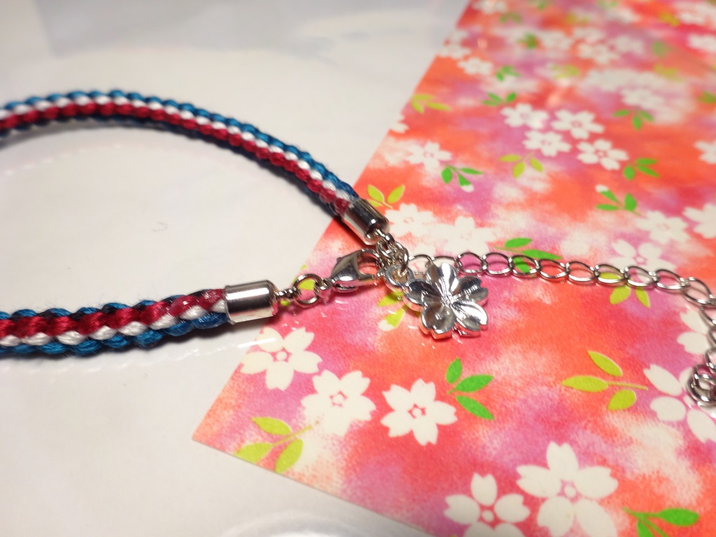 刀剣乱舞 キャラクターイメージの組み紐ブレスレット