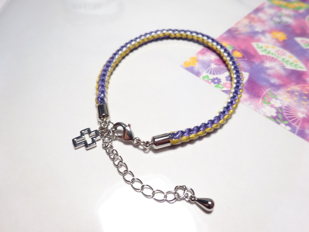 刀剣乱舞 キャラクターイメージの組み紐ブレスレット