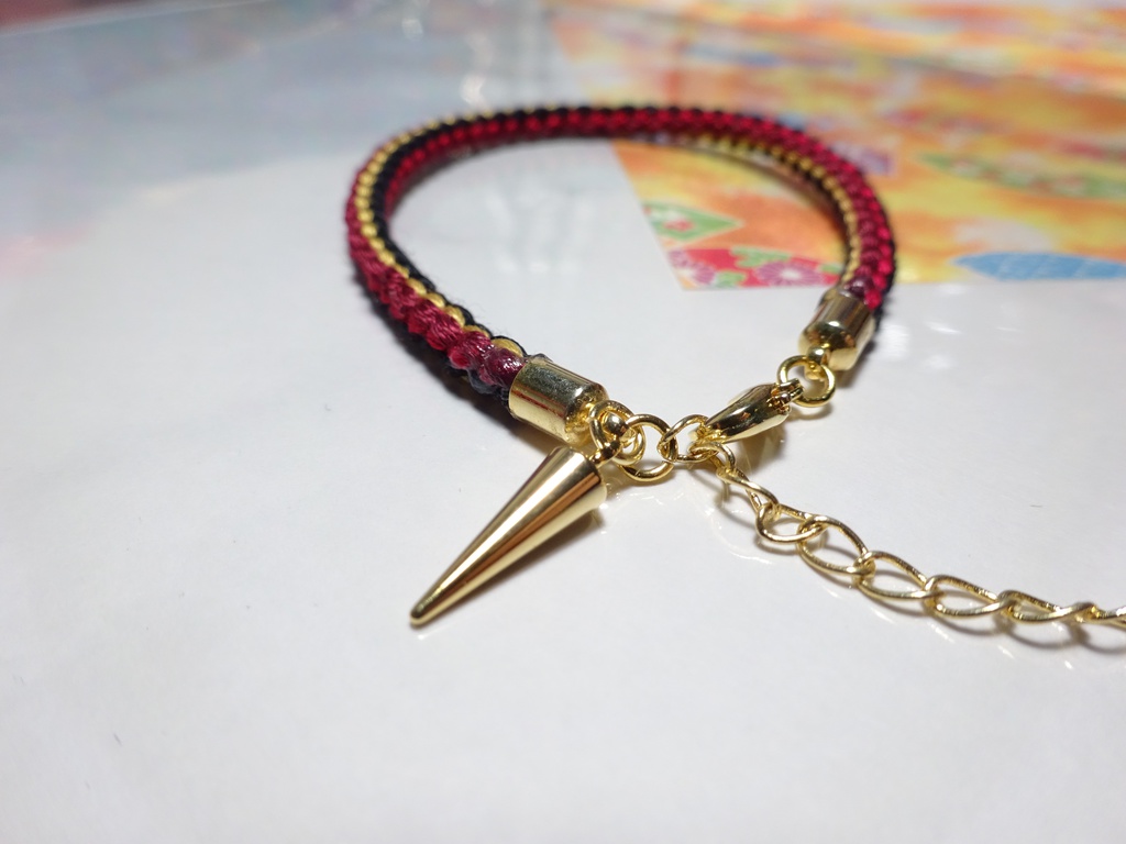 刀剣乱舞 キャラクターイメージの組み紐ブレスレット