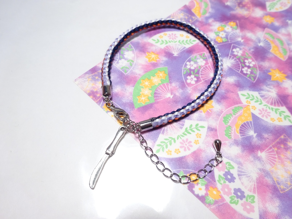 刀剣乱舞 キャラクターイメージの組み紐ブレスレット