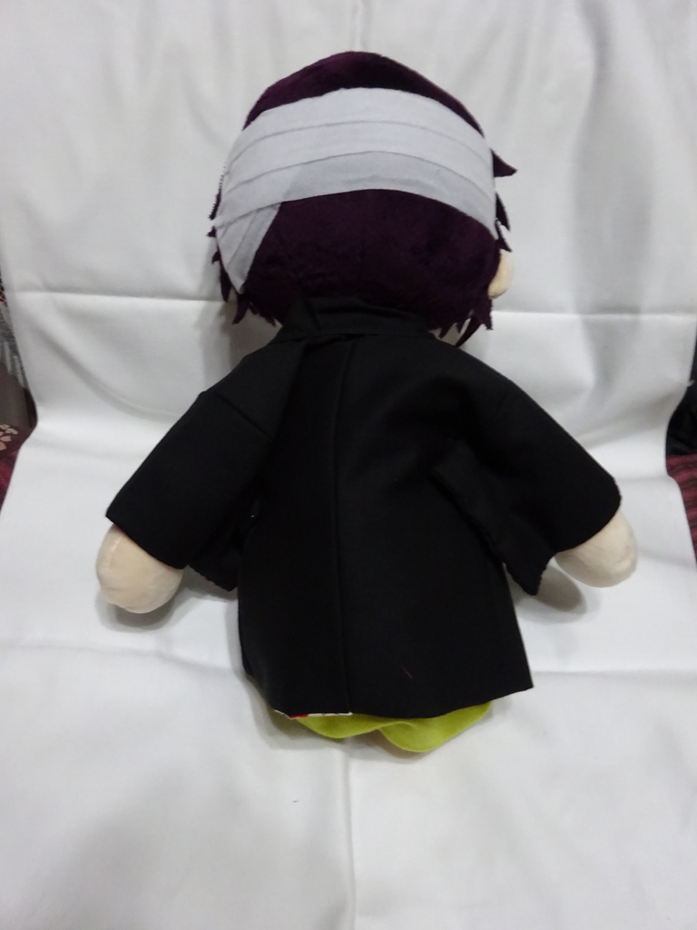 銀魂 くったりちゃん用 羽織(黒)