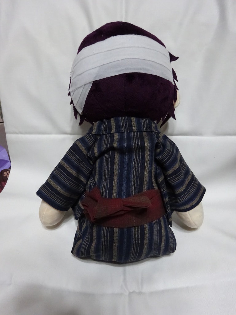 銀魂 くったりちゃん用 長着(着物・しましま)