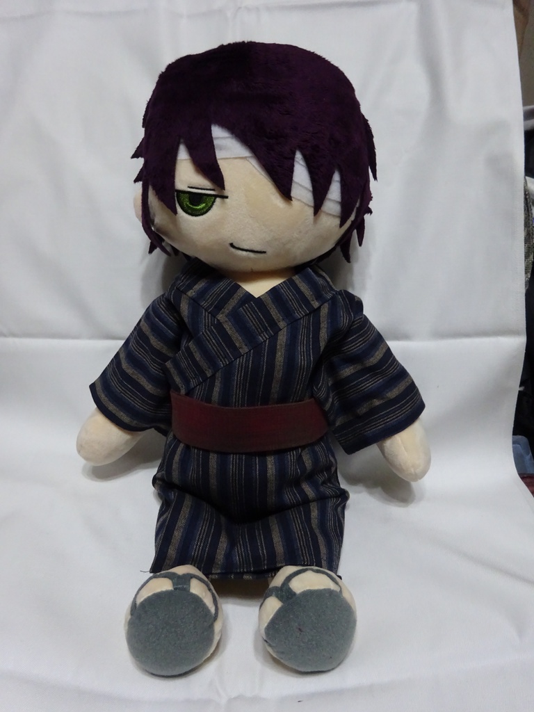 銀魂 くったりちゃん用 長着(着物・しましま)