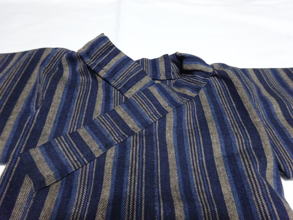 銀魂 くったりちゃん用 長着(着物・しましま)