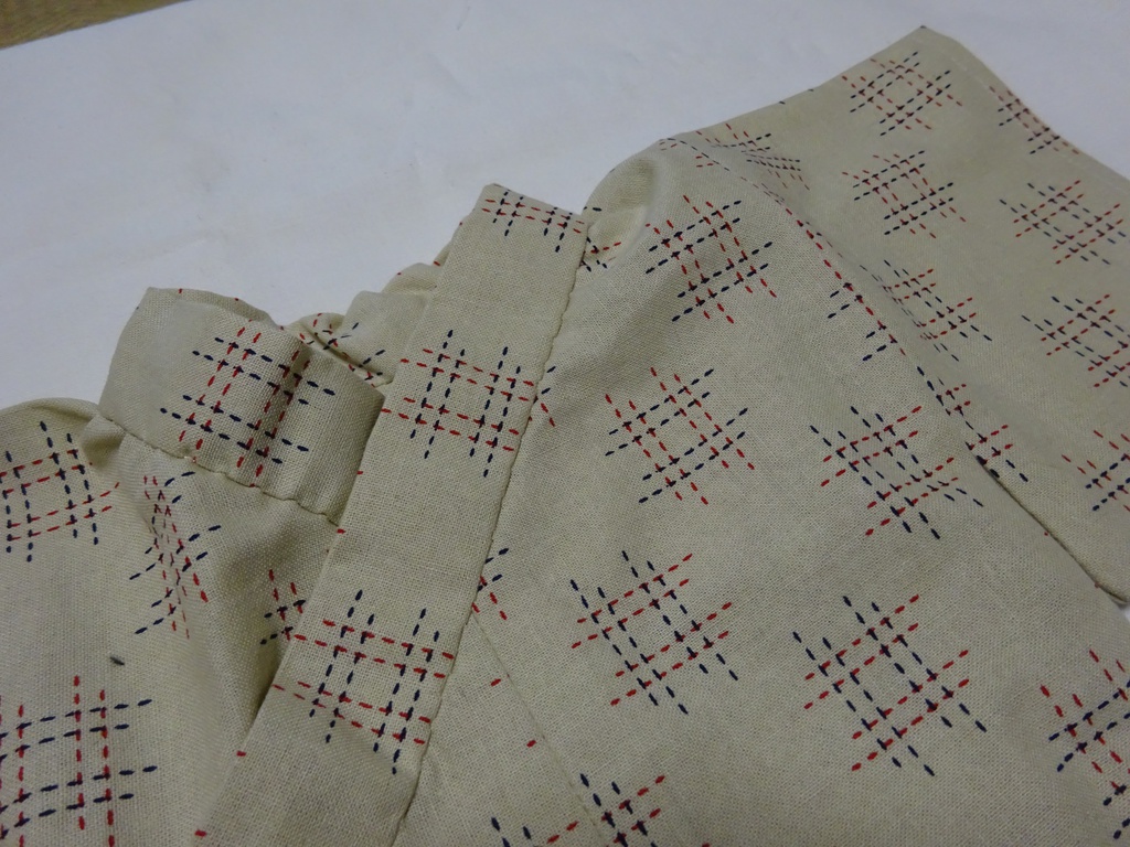 銀魂 くったりちゃん用 浴衣(井形模様)