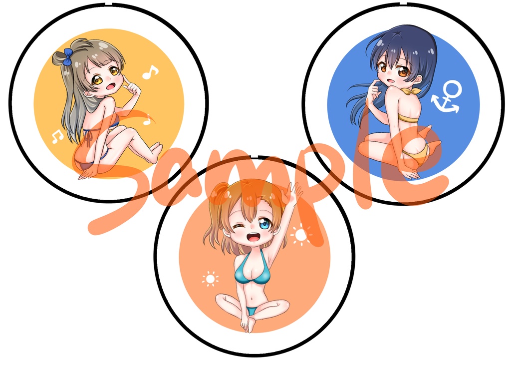 MOMENT 8月号 付録缶バッジ