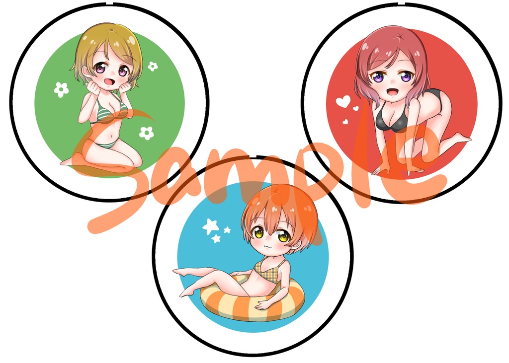 MOMENT 8月号 付録缶バッジ