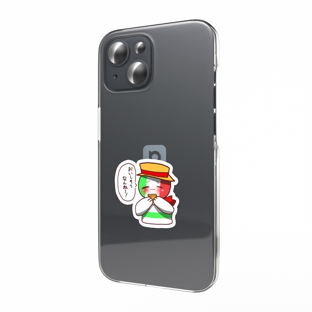 いたりーのスマホステッカー！
