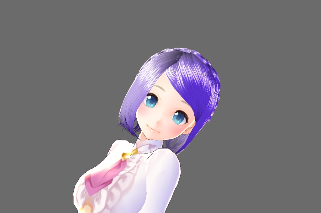 [FREE] VRoid Hair Preset - Braided Bob