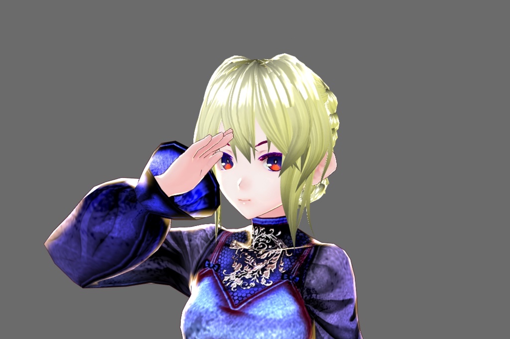 [FREE] VRoid Hair Preset - Violet Evergarden