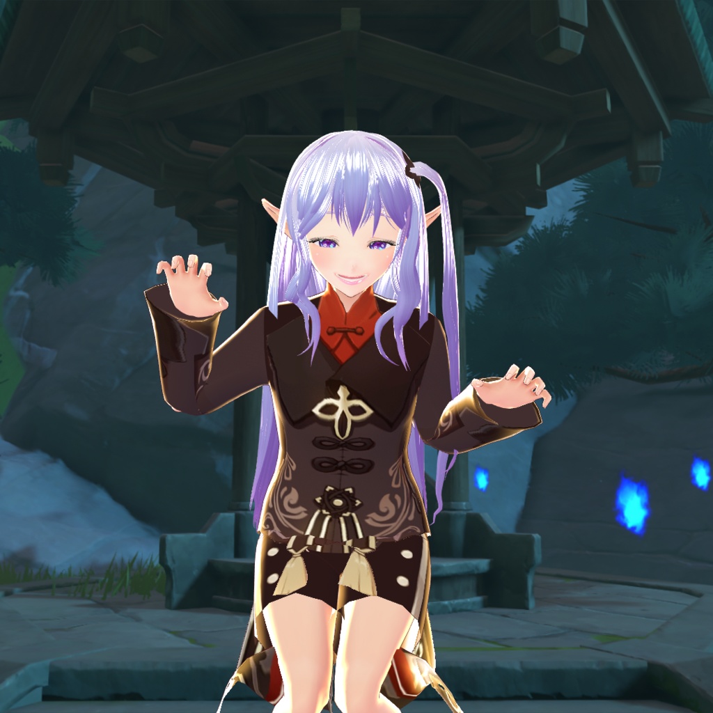 VRoid Genshin Impact Hu Tao Outfit