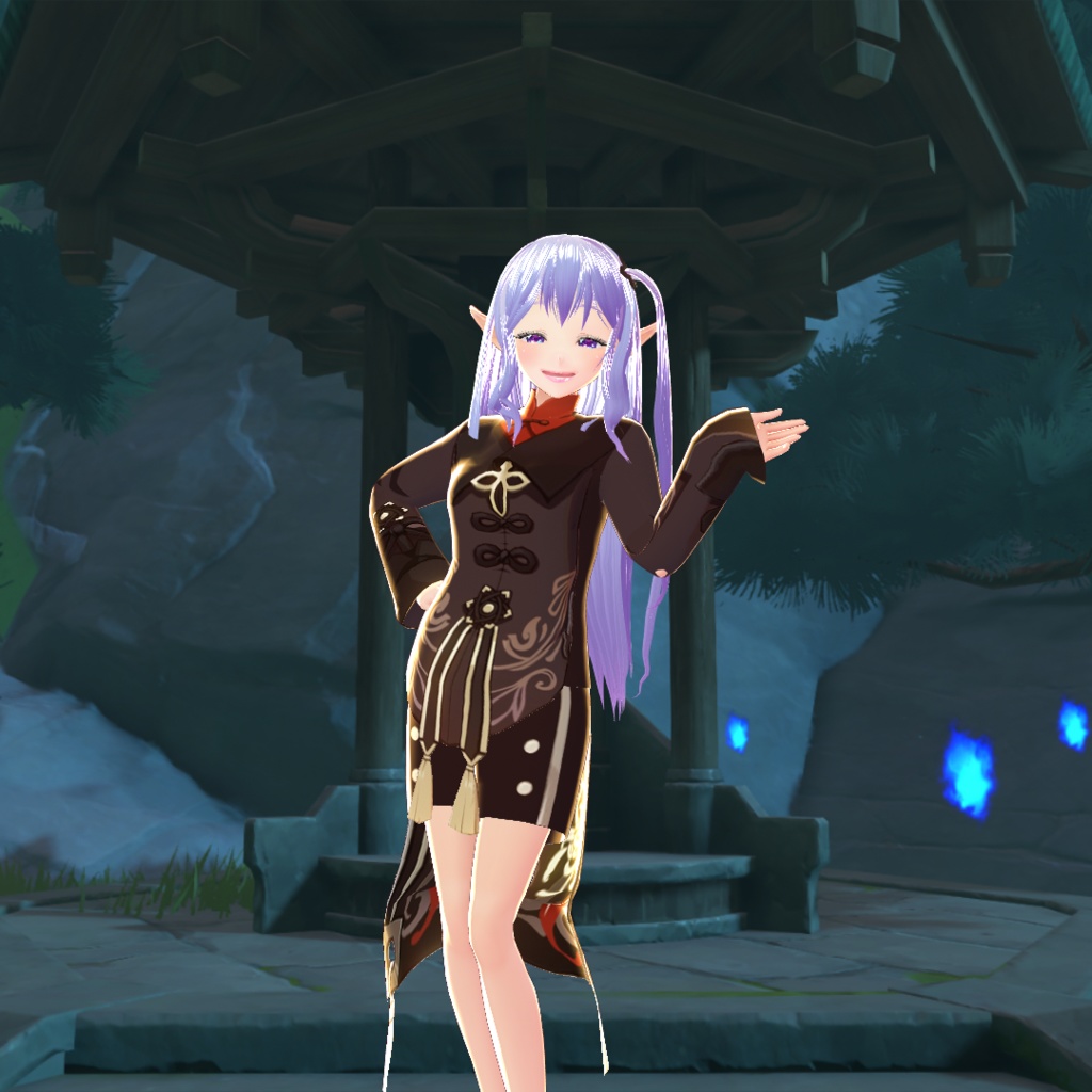 VRoid Genshin Impact Hu Tao Outfit