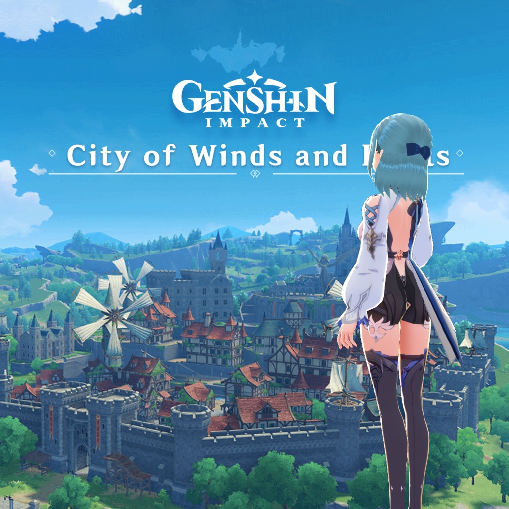 VRoid Genshin Impact Eula Outfit