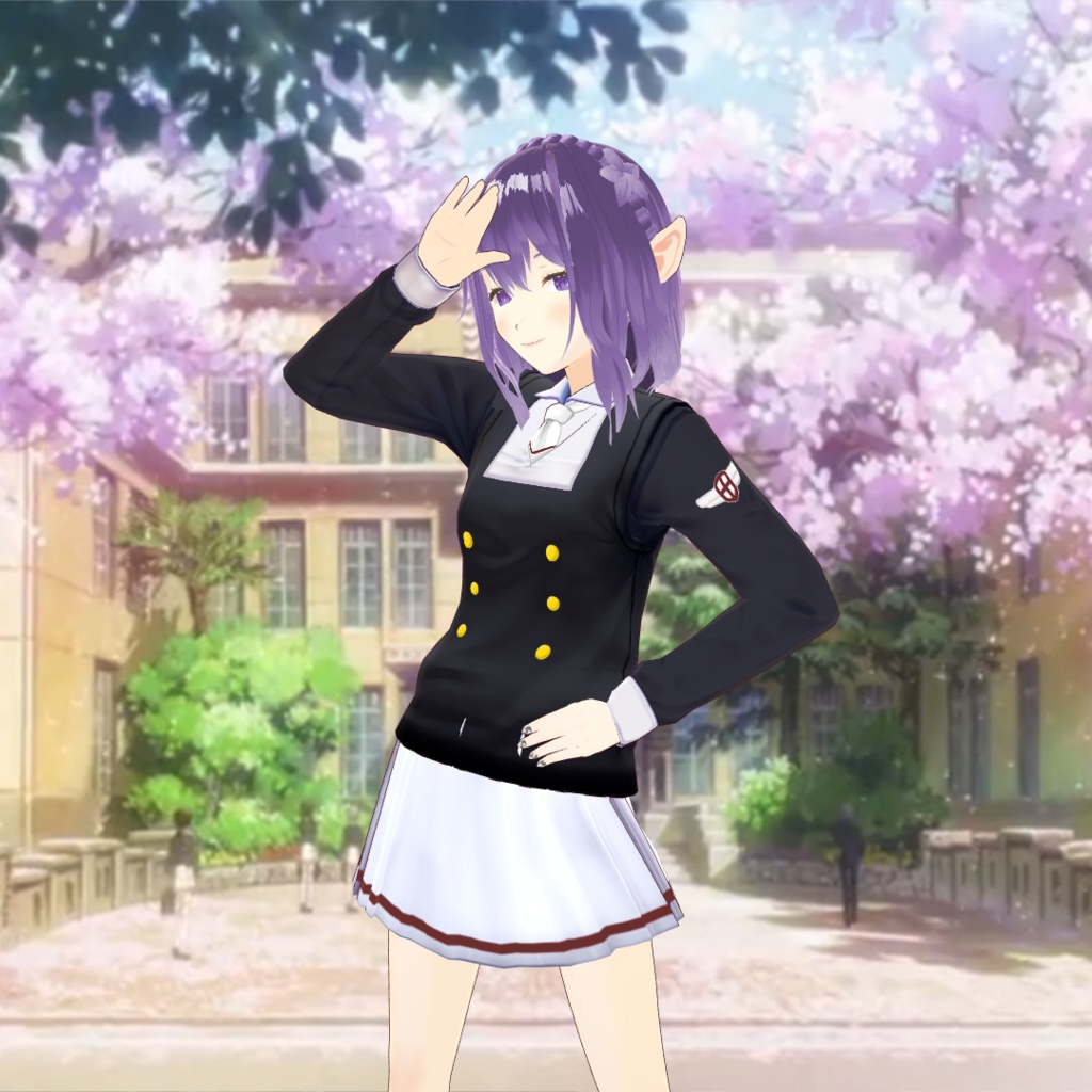 VRoid Cardcaptor Sakura Clear Card School Uniform