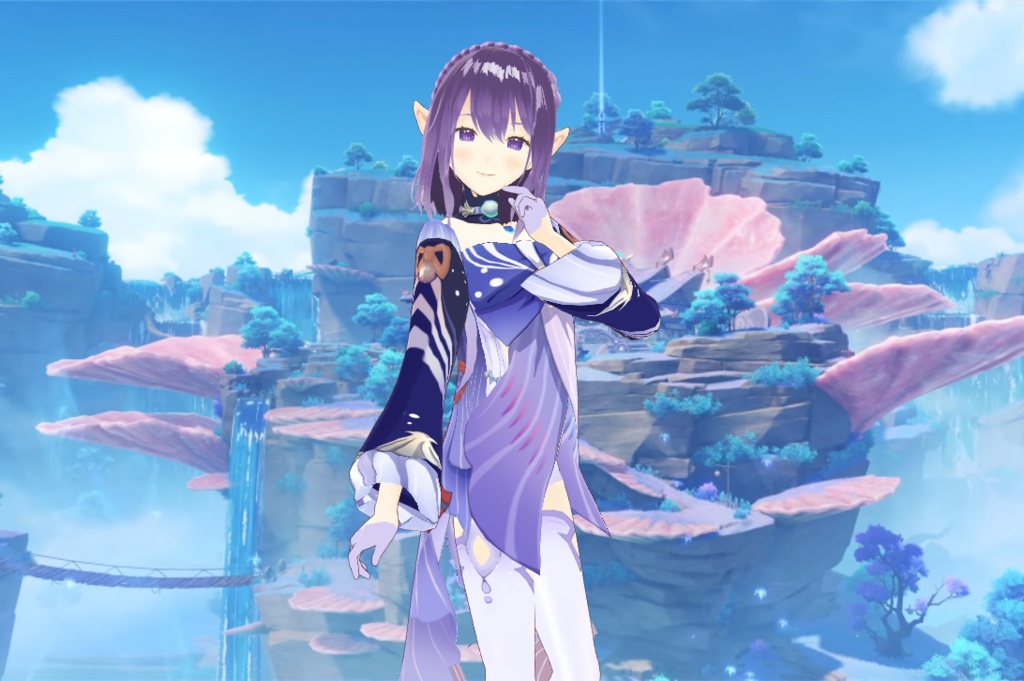 VRoid Genshin Impact Kokomi Outfit