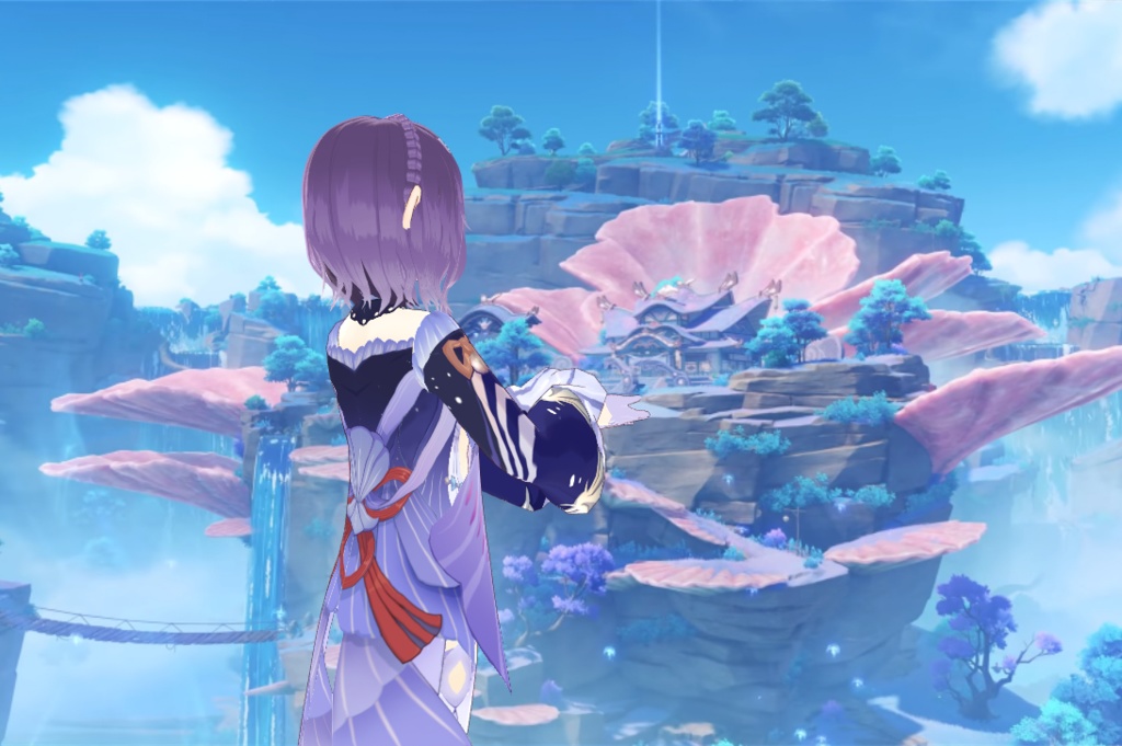 VRoid Genshin Impact Kokomi Outfit