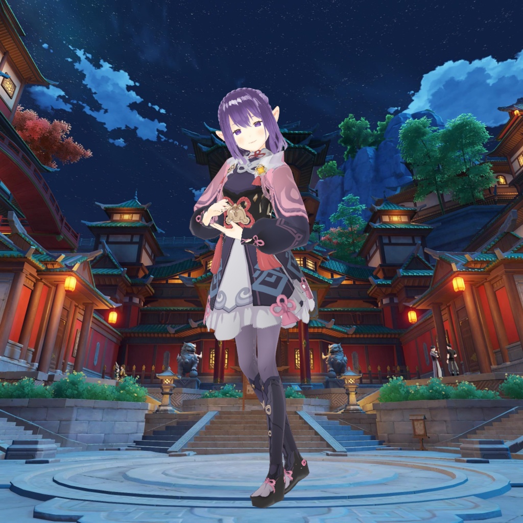 VRoid Genshin Impact Yun Jin Outfit