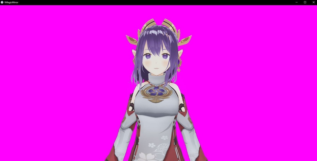 VRoid Genshin Impact Yae Miko Outfit