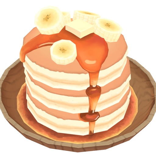 食べ物コレクション　ナンバー01　Pancakes set(パンケーキセット)