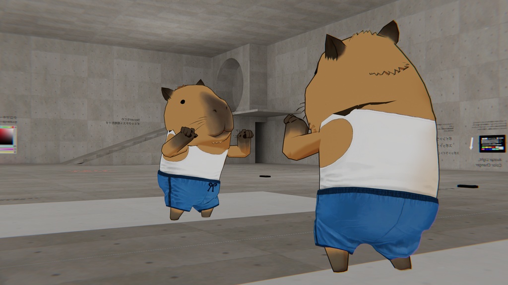 かっぴーのズボンとスカート