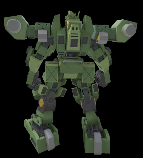 【オリジナル3Dモデル】AT-06 カノンヘイム