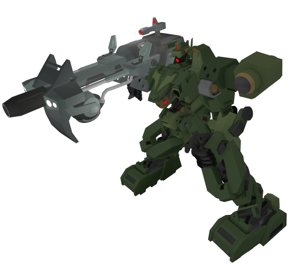 【オリジナル3Dモデル】AT-06 カノンヘイム