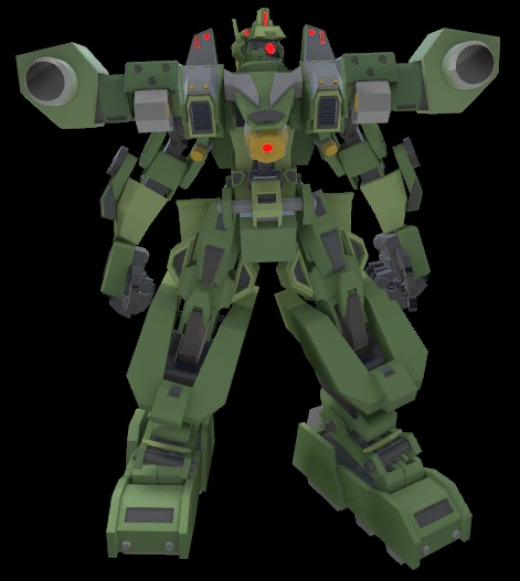 【オリジナル3Dモデル】AT-06 カノンヘイム