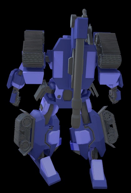 【オリジナル3Dモデル】TA-08 ルクレーノ