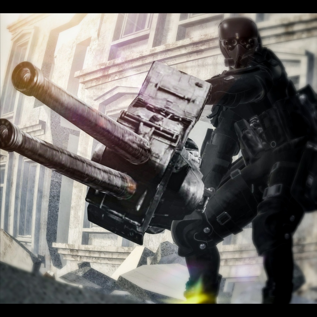 【無料 / VRC想定】- 90mm_W.striker -