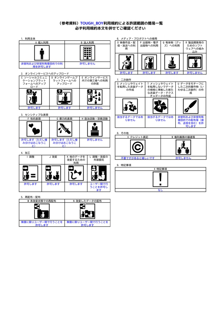 【無料 / VRC想定】- TOUGH_BOY -