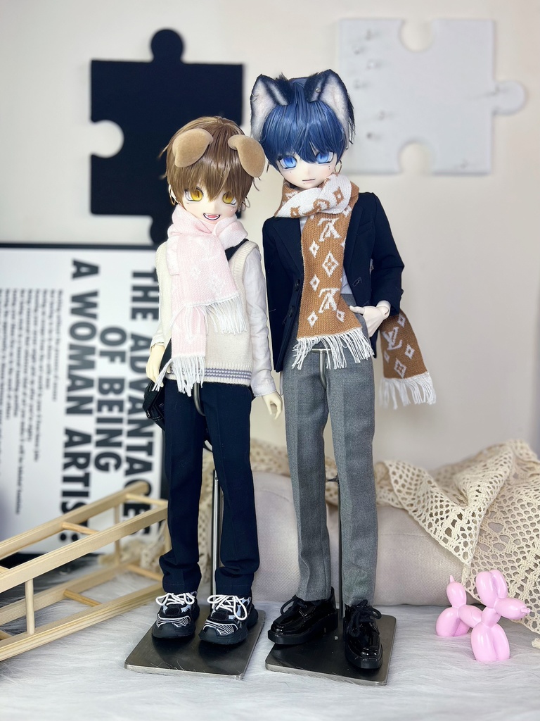 【BREZZA】【1/4】75cm マフラー ドール服 ドール用服