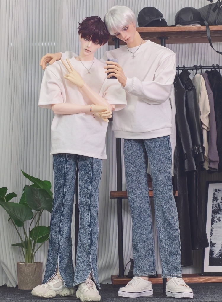 【BREZZA】【ID75,1/4,73cm】長袖 スウェット トレーナー