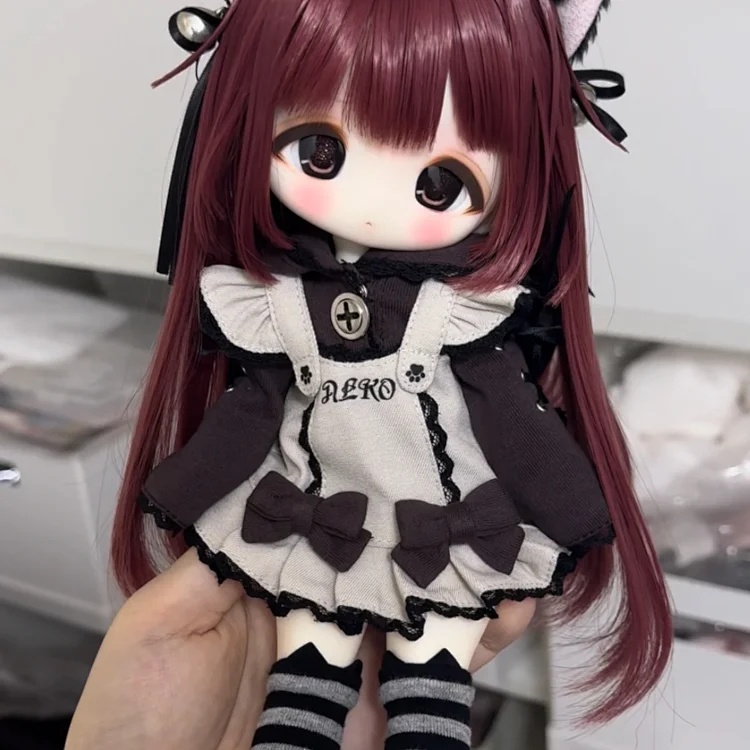 【BREZZA】【1/6】ドール服 メイド服 ロリタ