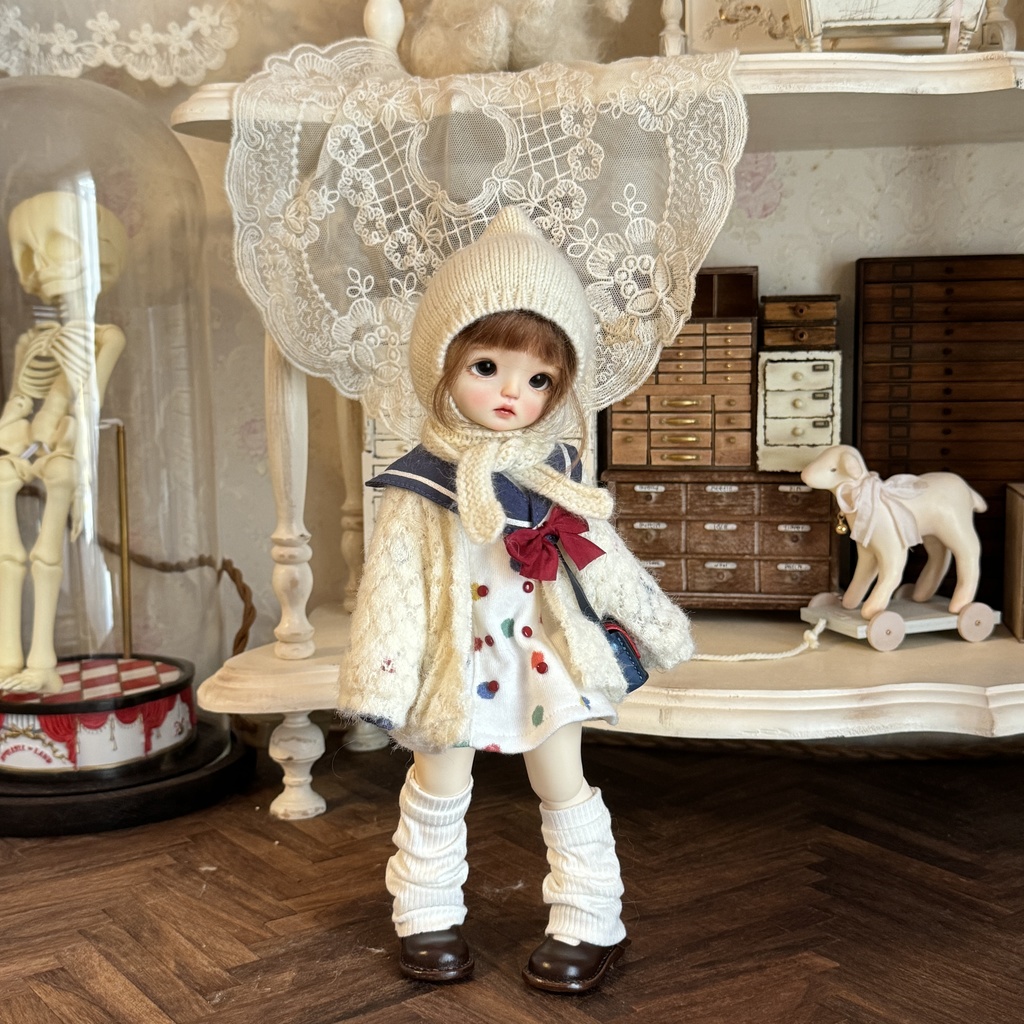 【BREZZA】【1/6】帽子 ニット マフラー