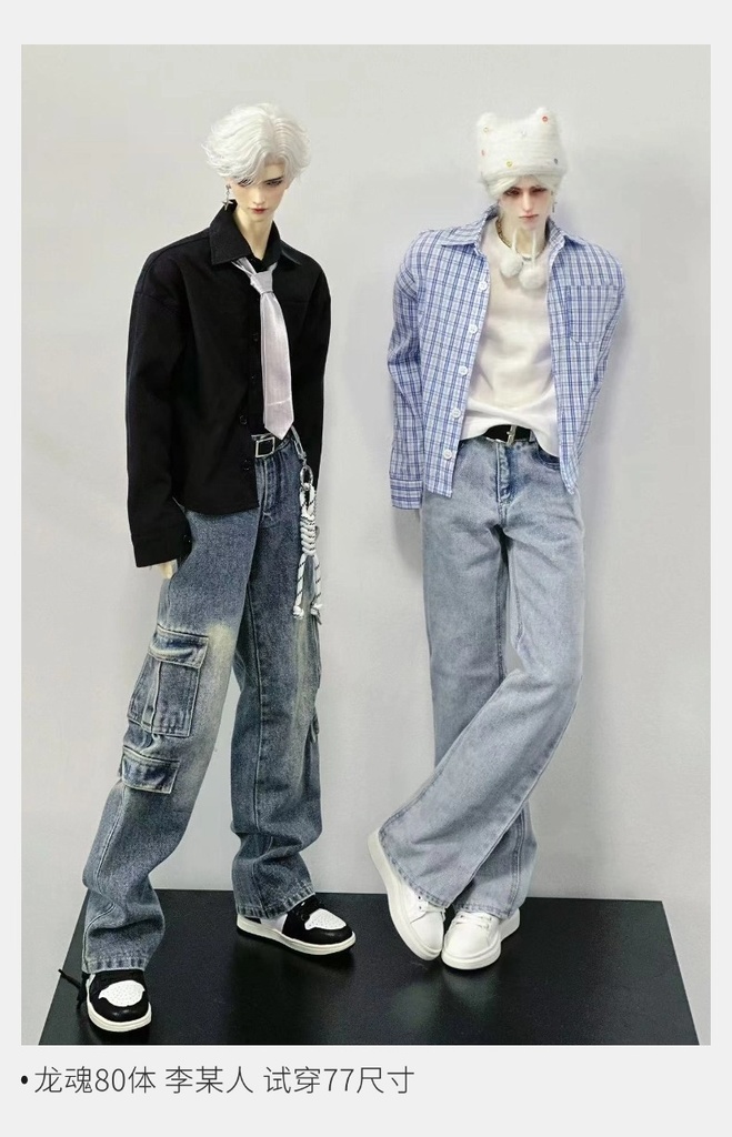 【BREZZA】【1/4,ID75,73】シャツ ベーシック ドール服