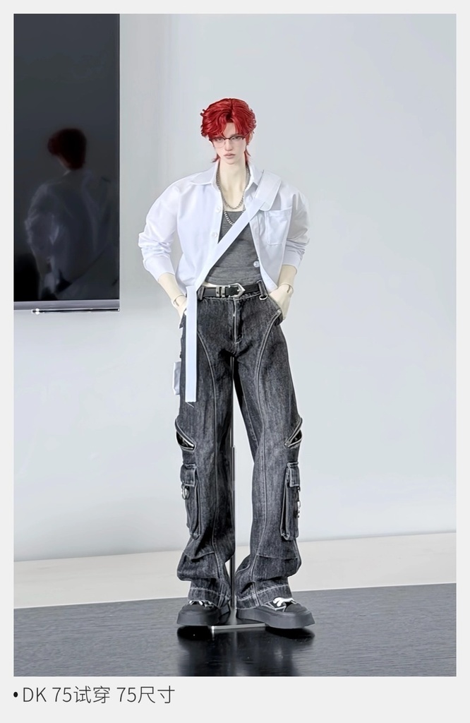 【BREZZA】【1/4,ID75,73】シャツ ベーシック ドール服