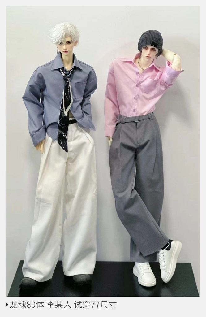 【BREZZA】【1/4,ID75,73】シャツ ベーシック ドール服