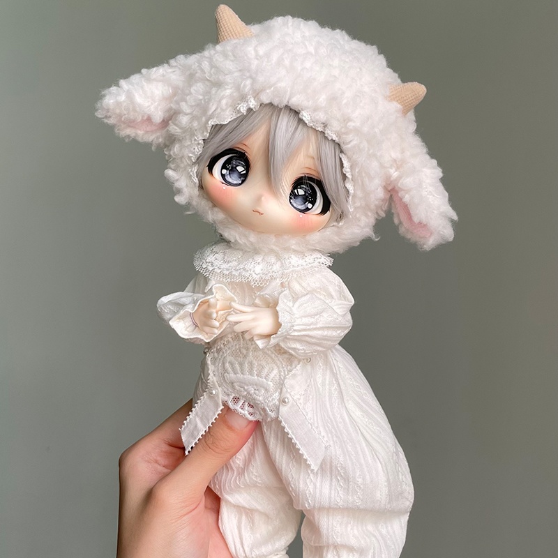 【BREZZA】【1/6】 子羊ネグリジェ　パジャマ　ロンパース　ドール服