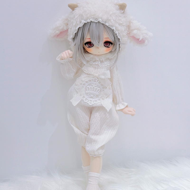 【BREZZA】【1/6】 子羊ネグリジェ　パジャマ　ロンパース　ドール服
