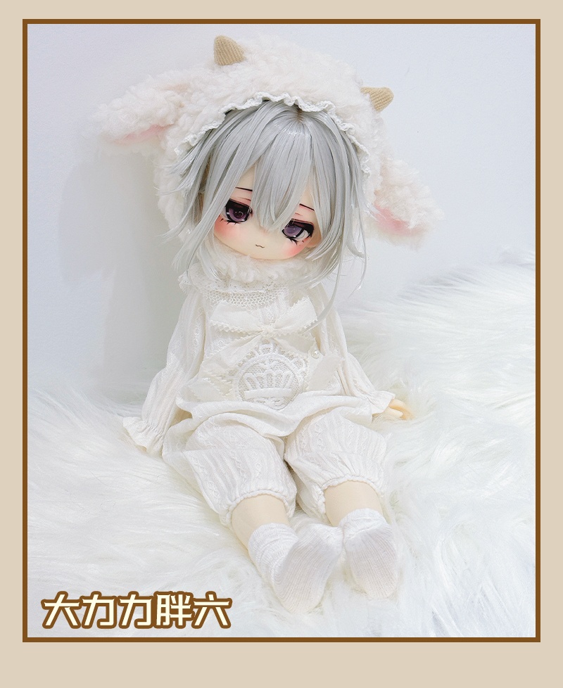 【BREZZA】【1/6】 子羊ネグリジェ　パジャマ　ロンパース　ドール服