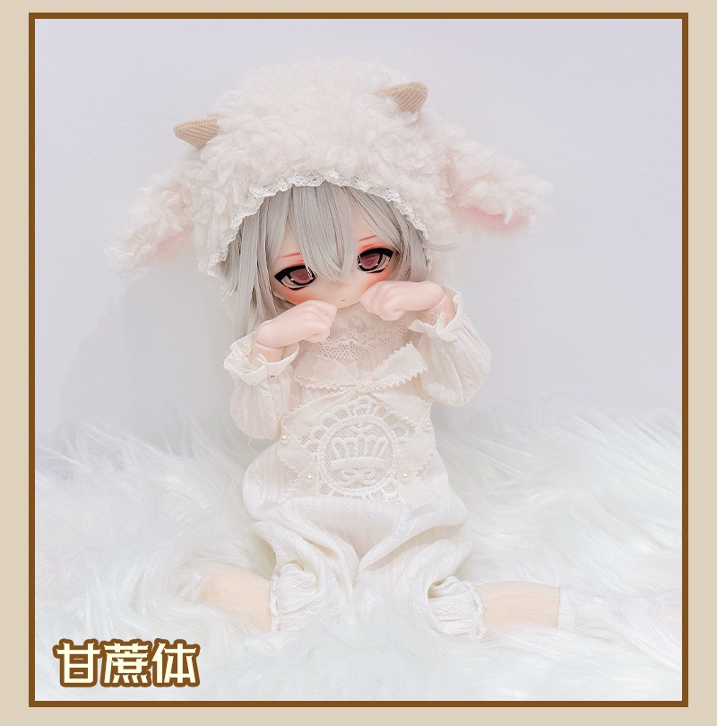 【BREZZA】【1/6】 子羊ネグリジェ　パジャマ　ロンパース　ドール服